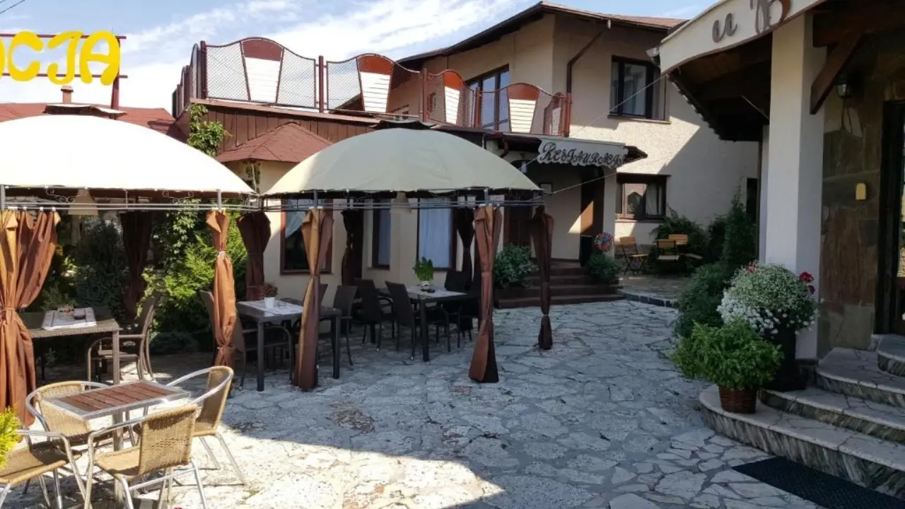 Hotel Passione terrace and garden